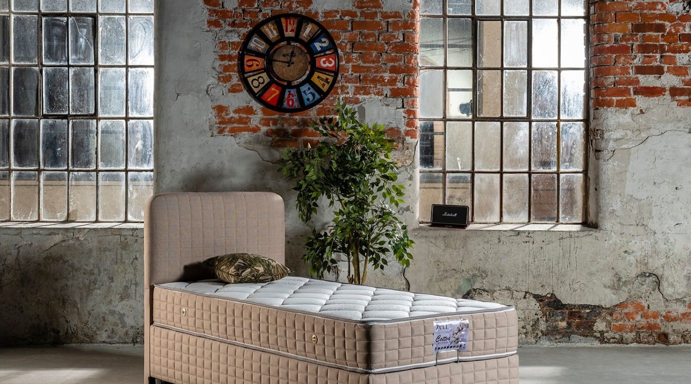 COTTON YATAK BAZA BAŞLIK SET