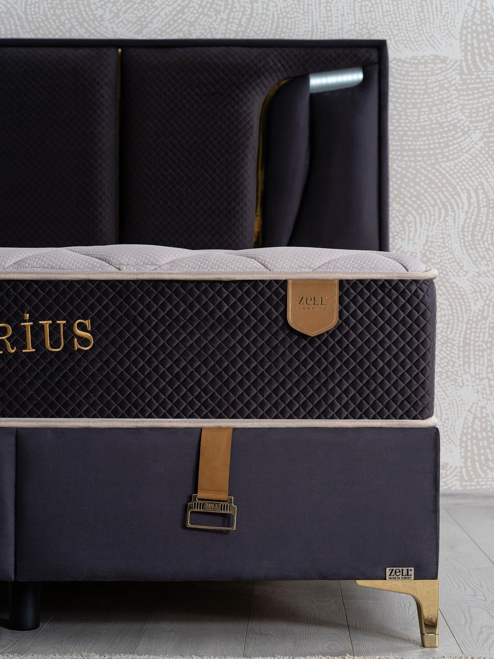 SIRIUS BED BASE HEADBOARD SET