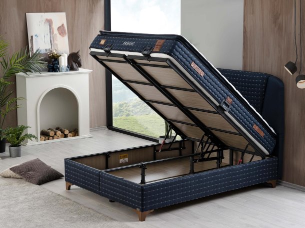 ARMONI BED BASE HEADBOARD SET