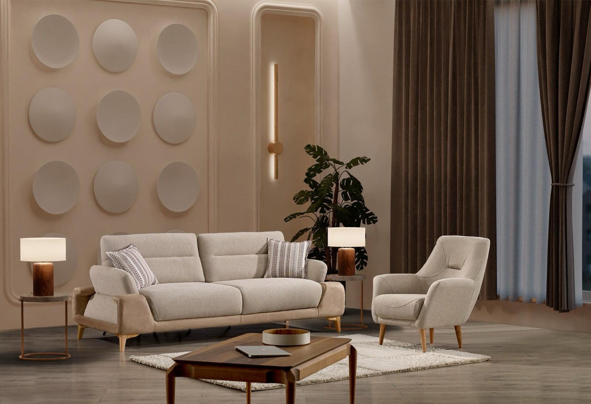 KRAF SOFA SET