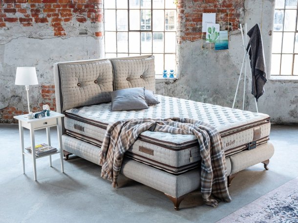 ENJOY BED BASE HEADBOARD SET