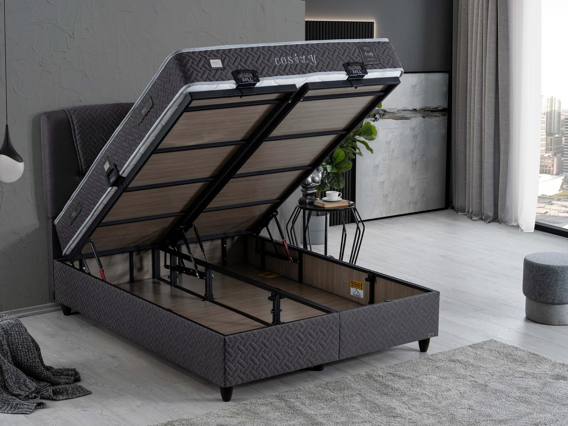 COSILY BEDBASIS HOOFDBORD SET