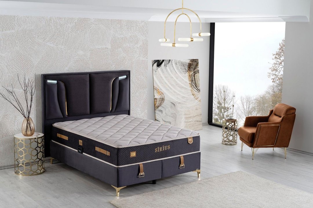SIRIUS BED BASE HEADBOARD SET