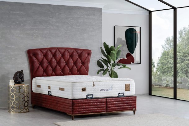 METAFOR BED BASE HEADBOARD SET