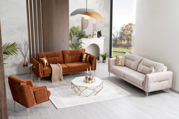 FORTUNA THREE SEATER SOFA