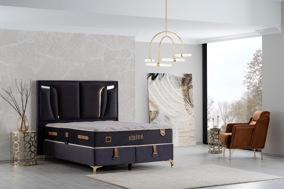 SIRIUS BED BASE HEADBOARD SET