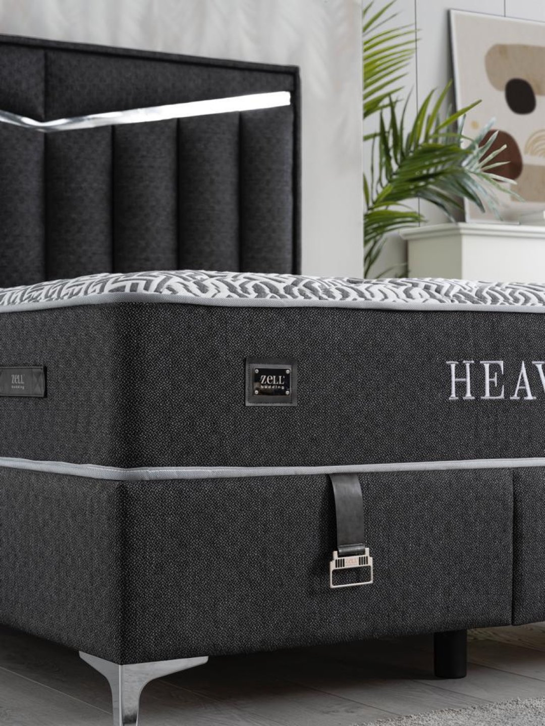 HEAVY BEDBASIS HOOFDBORD SET