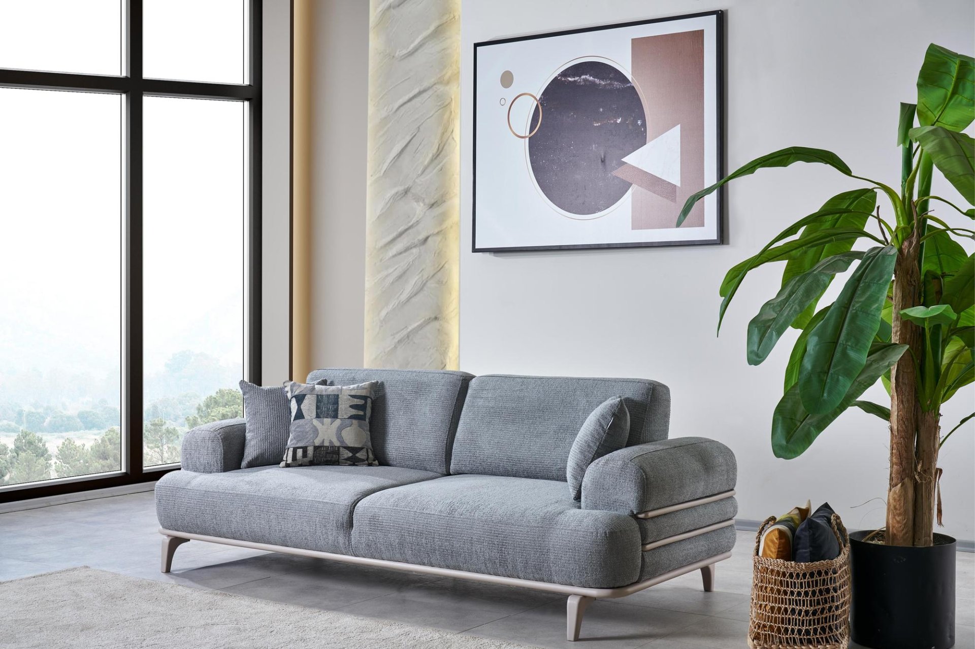 NATURA DREISITZER-SOFA