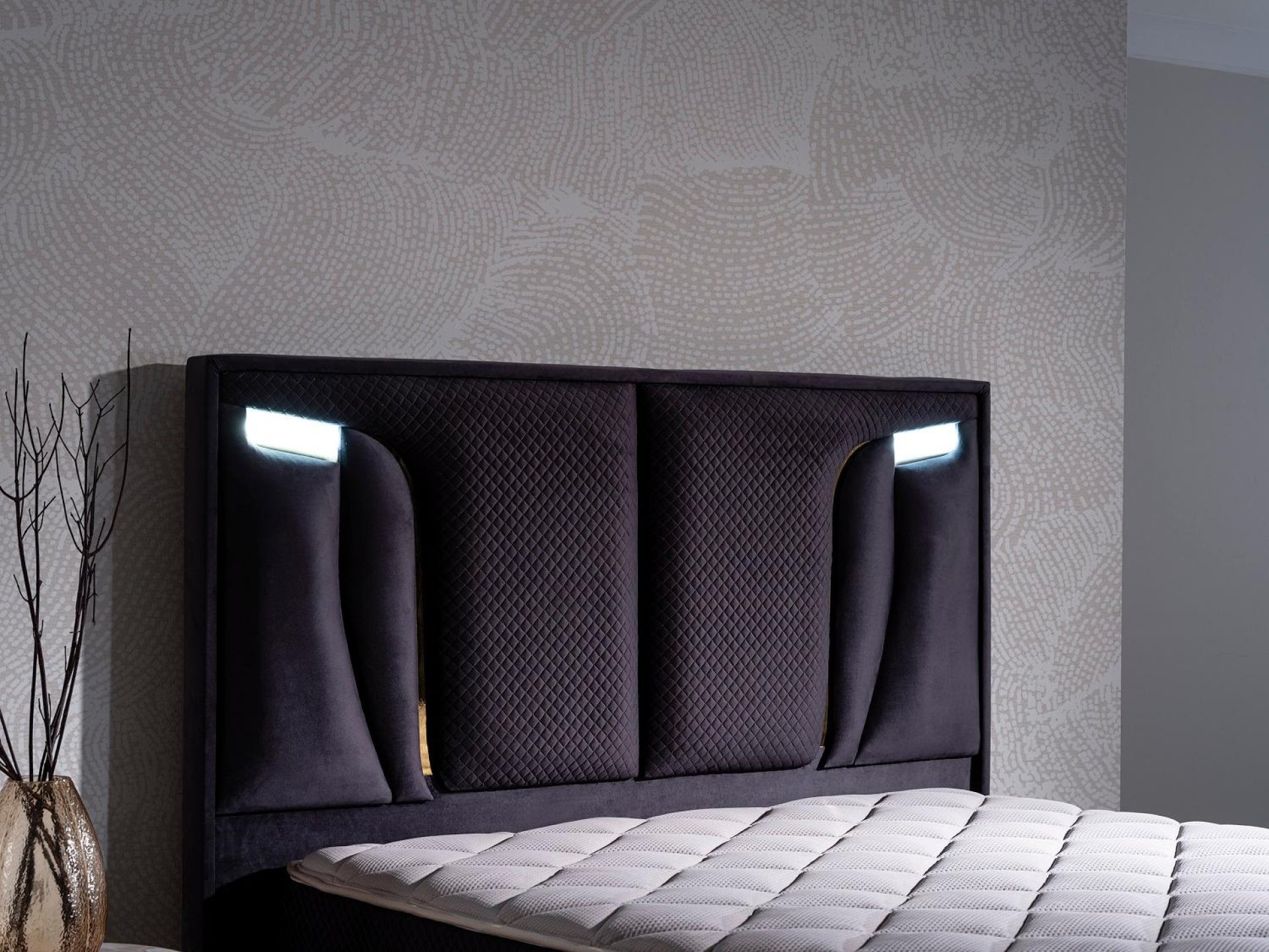 SIRIUS BED BASE HEADBOARD SET
