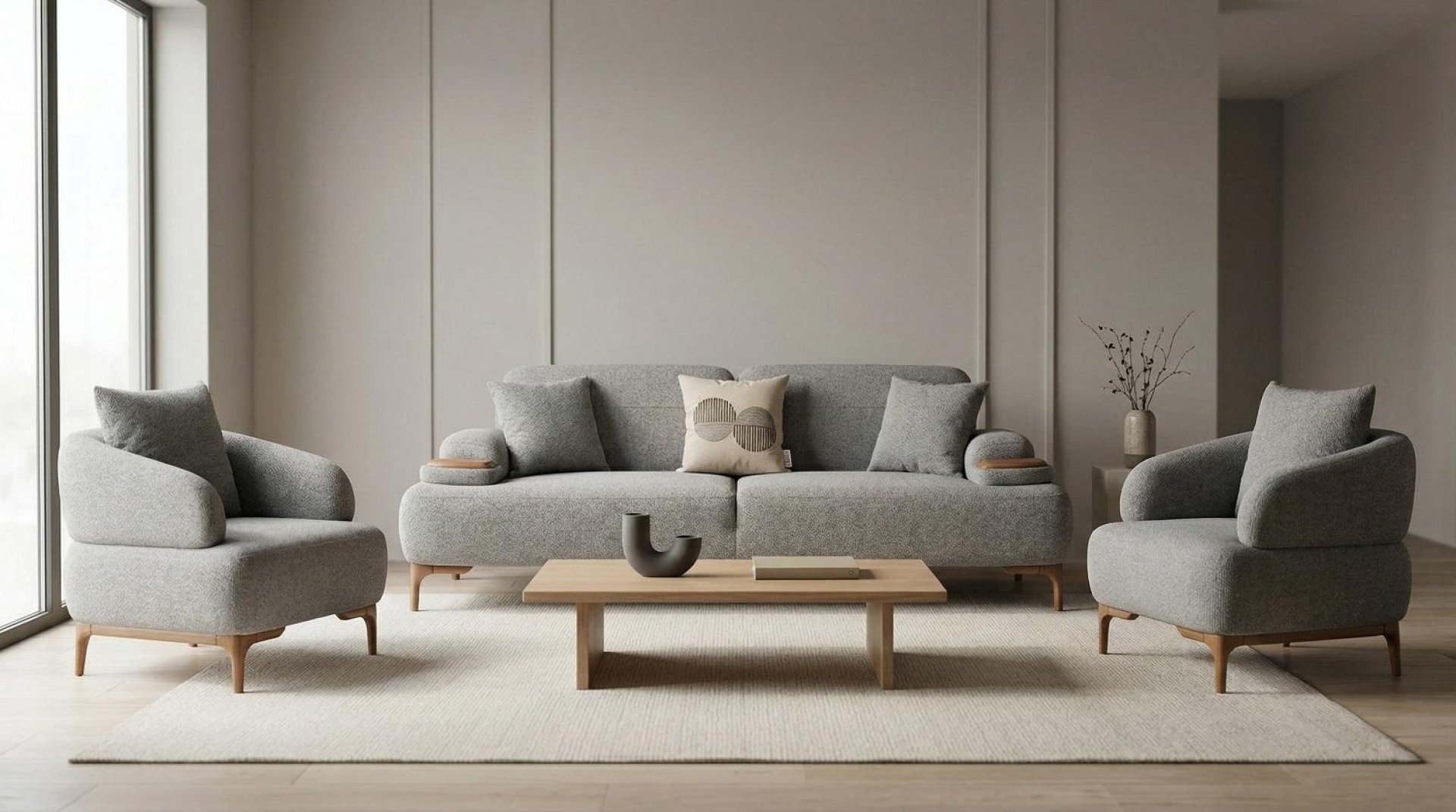 CALİSTO ÜÇLÜ KANEPE