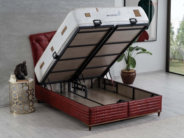 METAFOR BED BASE HEADBOARD SET