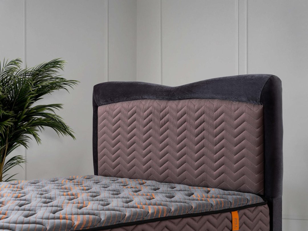 AVENTUS BED BASE HEADBOARD SET