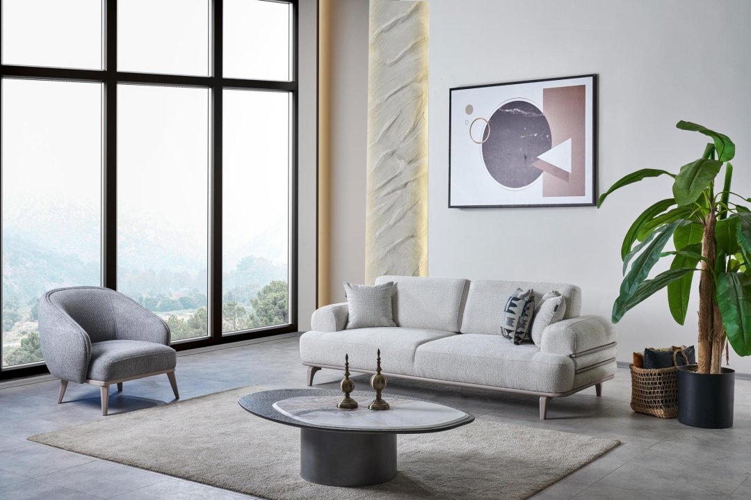 NATURA DREISITZER-SOFA