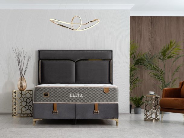 ELITA BED BASE HEADBOARD SET