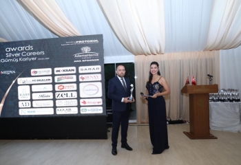 Kadir Özenen ontving de prijs voor de meest milieuvriendelijke ondernemer