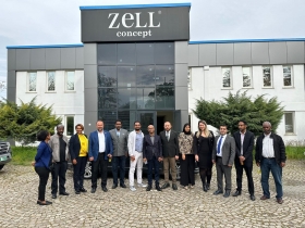 Etiyopya Başbakan Yardımcısı ve Bakanlar Zell Yatak Fabrikamıza ziyarette bulundular.